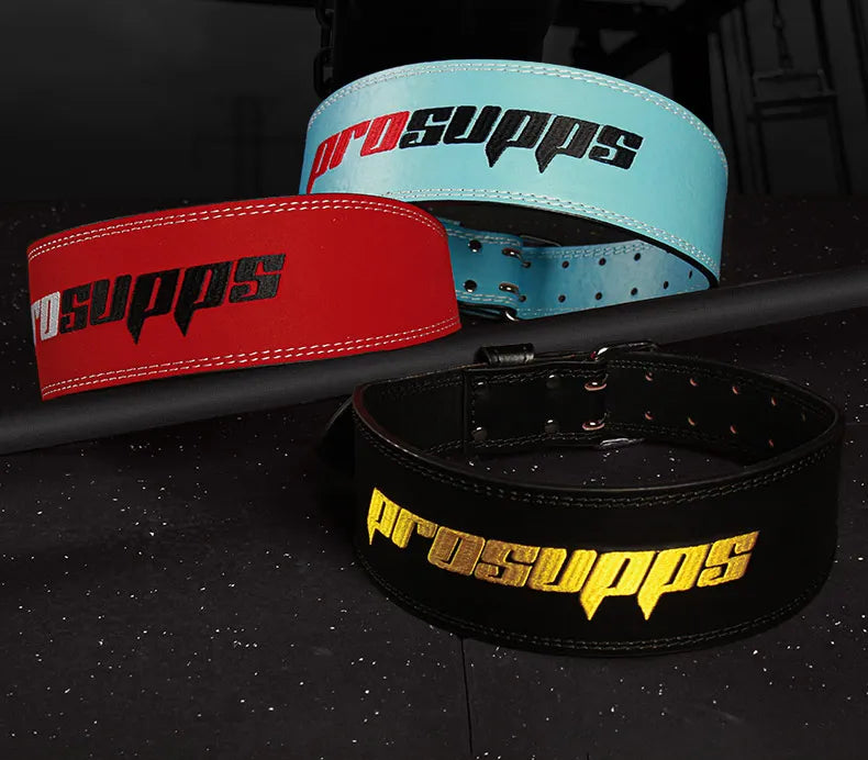 Weight Lifting Leather Belt Body Fitness Gym Back Support Power Lifting Belt Lumbar Protector For Squats Deadlift BodyBuilding