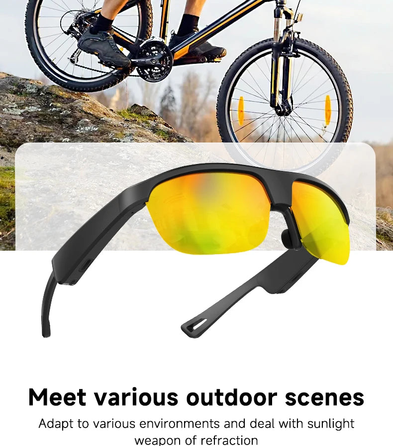 2025 New fashion smart glasses can be superimposed myopia glasses Bluetooth call music play Click to take photos for Android iOS