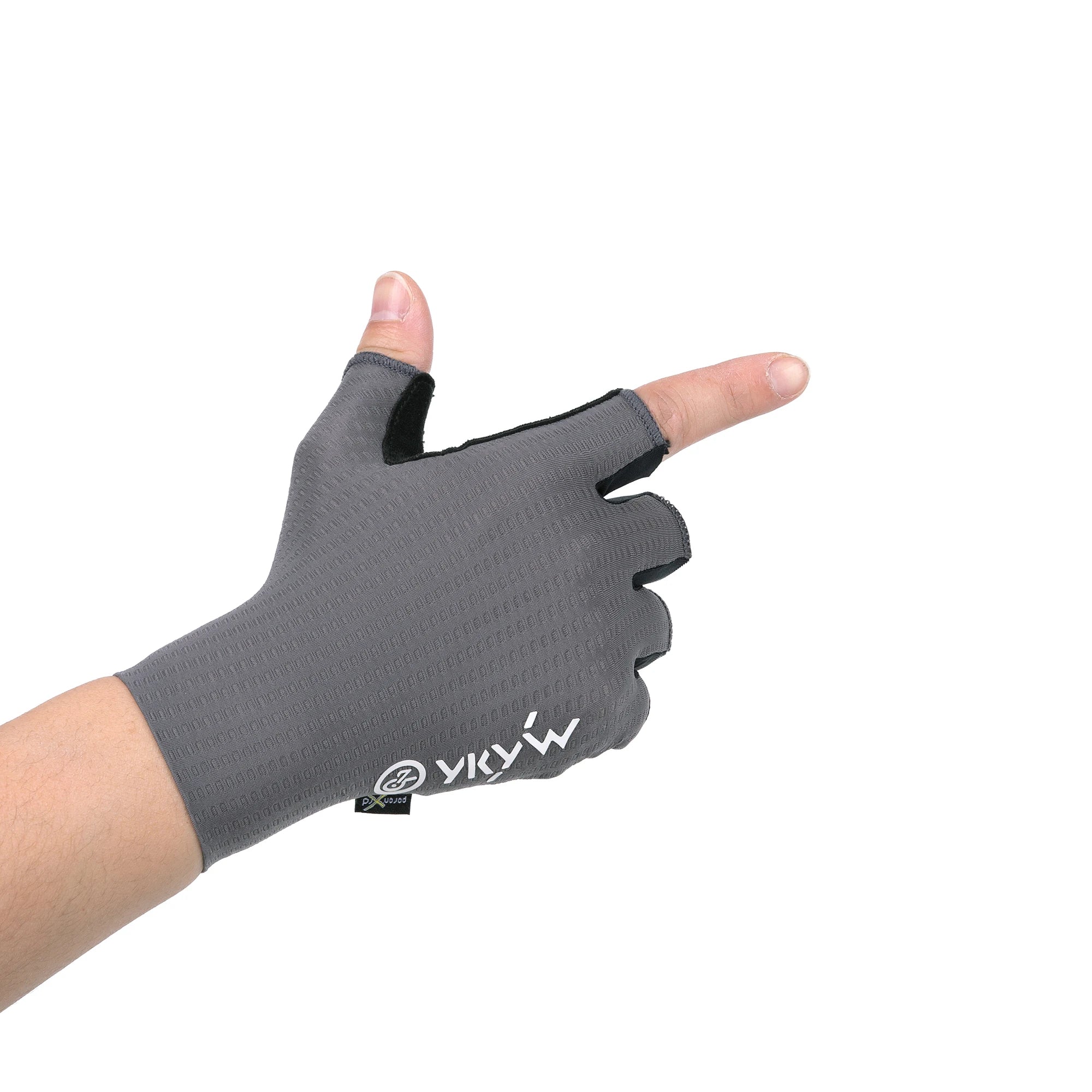 YKYWBIKE 2025 Cycling Sports Gloves PORON XRD Sponge Summer Road Bike Gloves Shock-Absorbing Bicycle MTB Half Finger Gloves