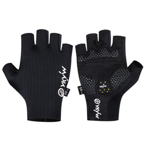 YKYWBIKE 2025 Cycling Sports Gloves PORON XRD Sponge Summer Road Bike Gloves Shock-Absorbing Bicycle MTB Half Finger Gloves