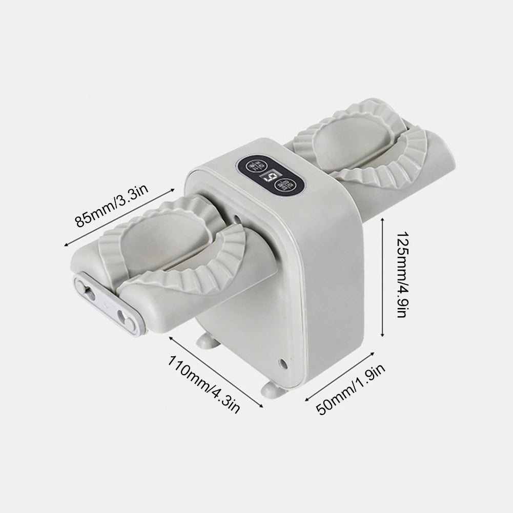 Automatic Dumpling Maker Mould Machine Household Press Double Head Dumpling Making Mold Machine Empanadas Pierogi Kitchen Gadget