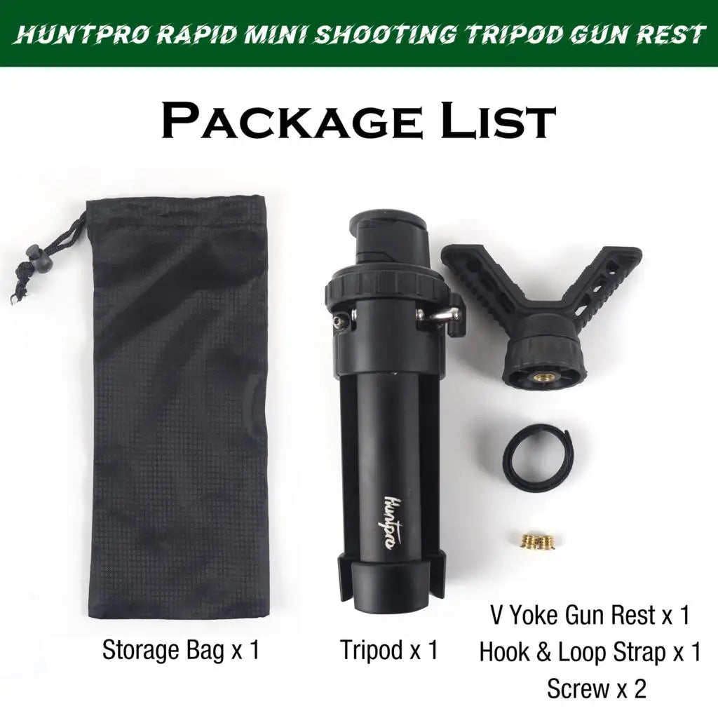 Professional Mini Camera Stick Shooting Hunting Telescope Tripod Outdoor Aluminum V Yoke Head with Height Adjustment for Outdoor
