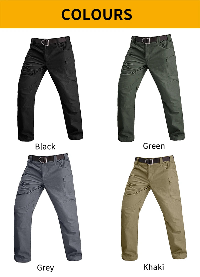 Men Tactical Pants Hiking Cargo Trousers Combat Pants Softair Climbing Pants Wear Resistant Outdoor Paintball Camping Clothes