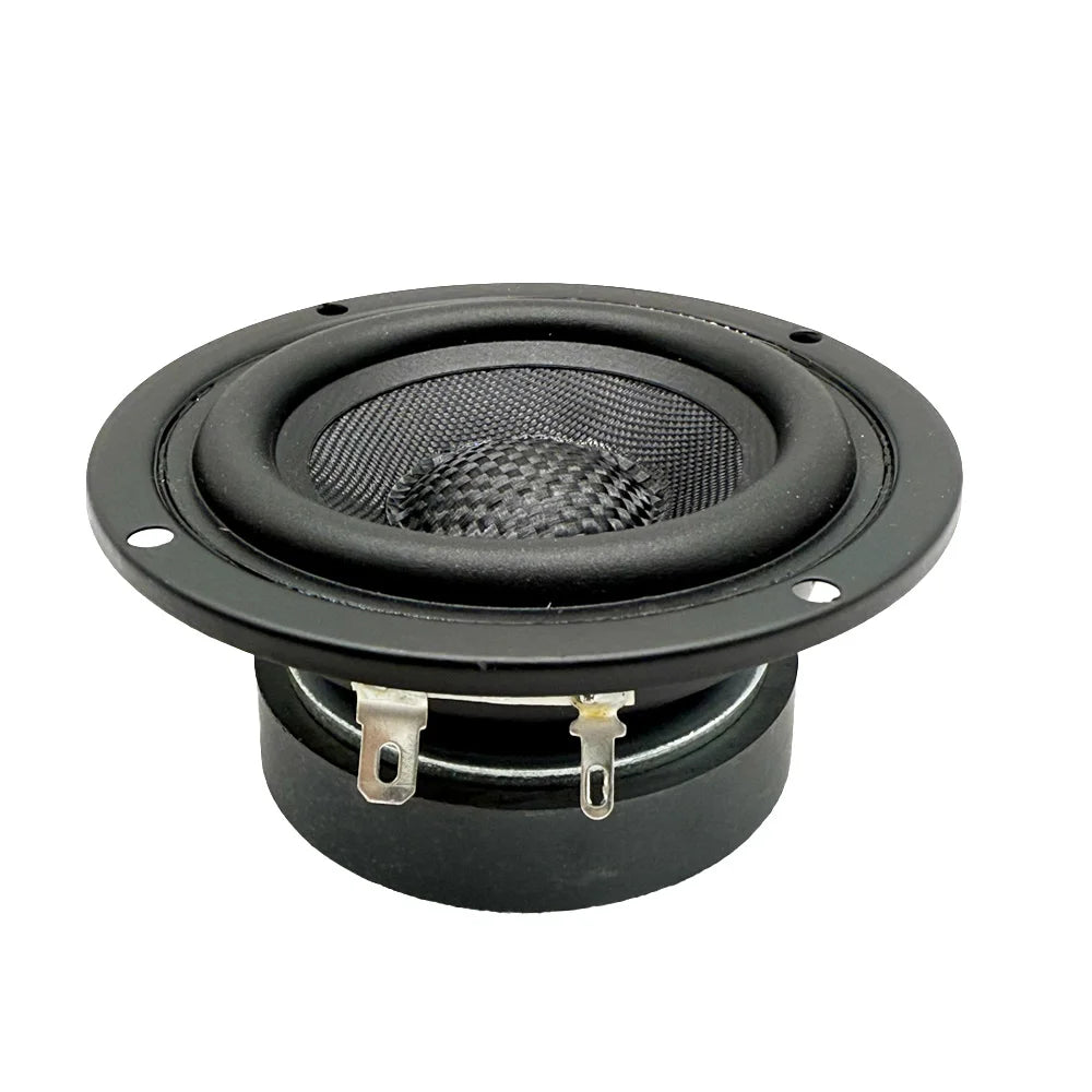 1 Pcs 3.5 Inch 3 Inch 90MM Speakers 4 Ohm 15W Round Fiberglass Basin Waterproof Full Range Speaker For Car Midrange Bass