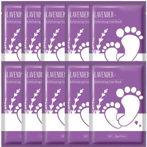 Exfoliating Foot Mask Lavender oil Moisturizing Remove Dead Skin Calluses Heel Crack Repair Foot Mask winter Foot Skin Care