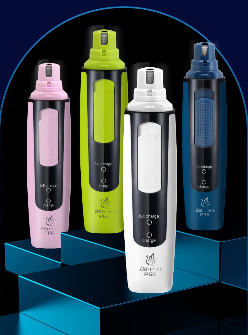 Fenice P66 USB Charging Electric Nail Grinder Rechargeable Quiet Pet Nail Clippers with Free Grinding Wheel for Dogs/Cats/Pets