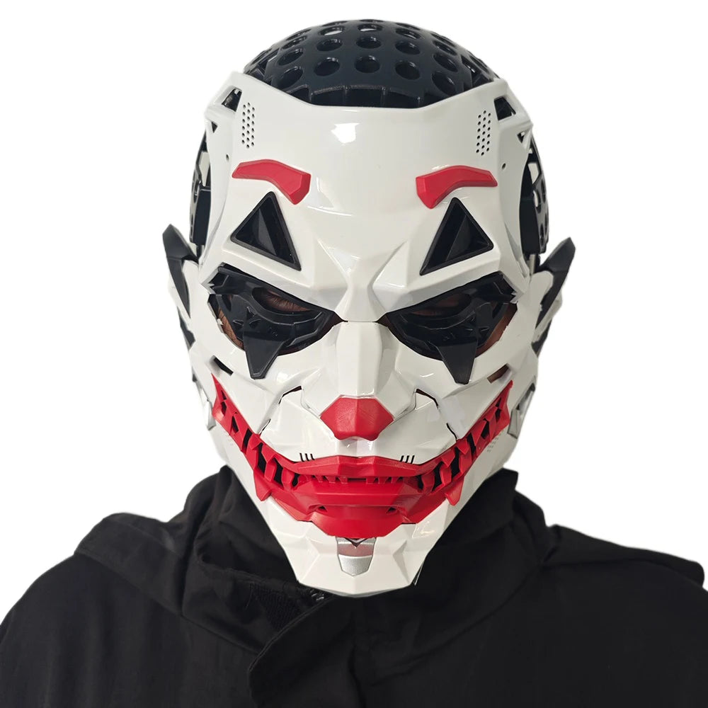 Joker Masks Cyberpunk Masks Clown Braids 2d Cosplay Resin Custom Products Halloween Anime Role-Playing Props And Gifts Toys