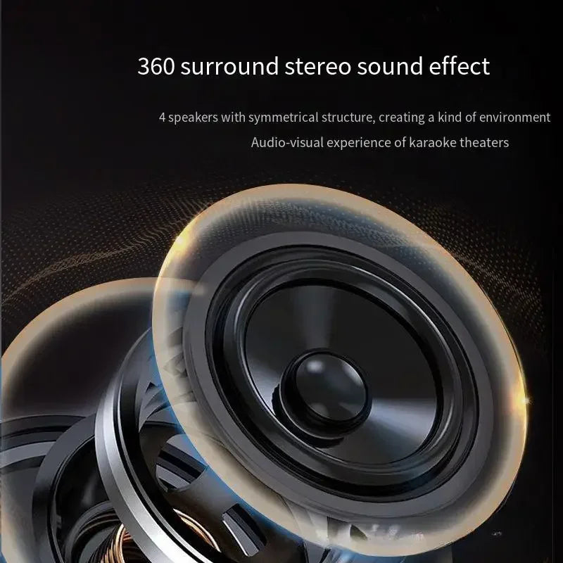 2025 New LP90 Pro Bluetooth Speaker: Upgraded Outdoor Portable Sound w/ Aura Glass Design (Prime Day Sale!)