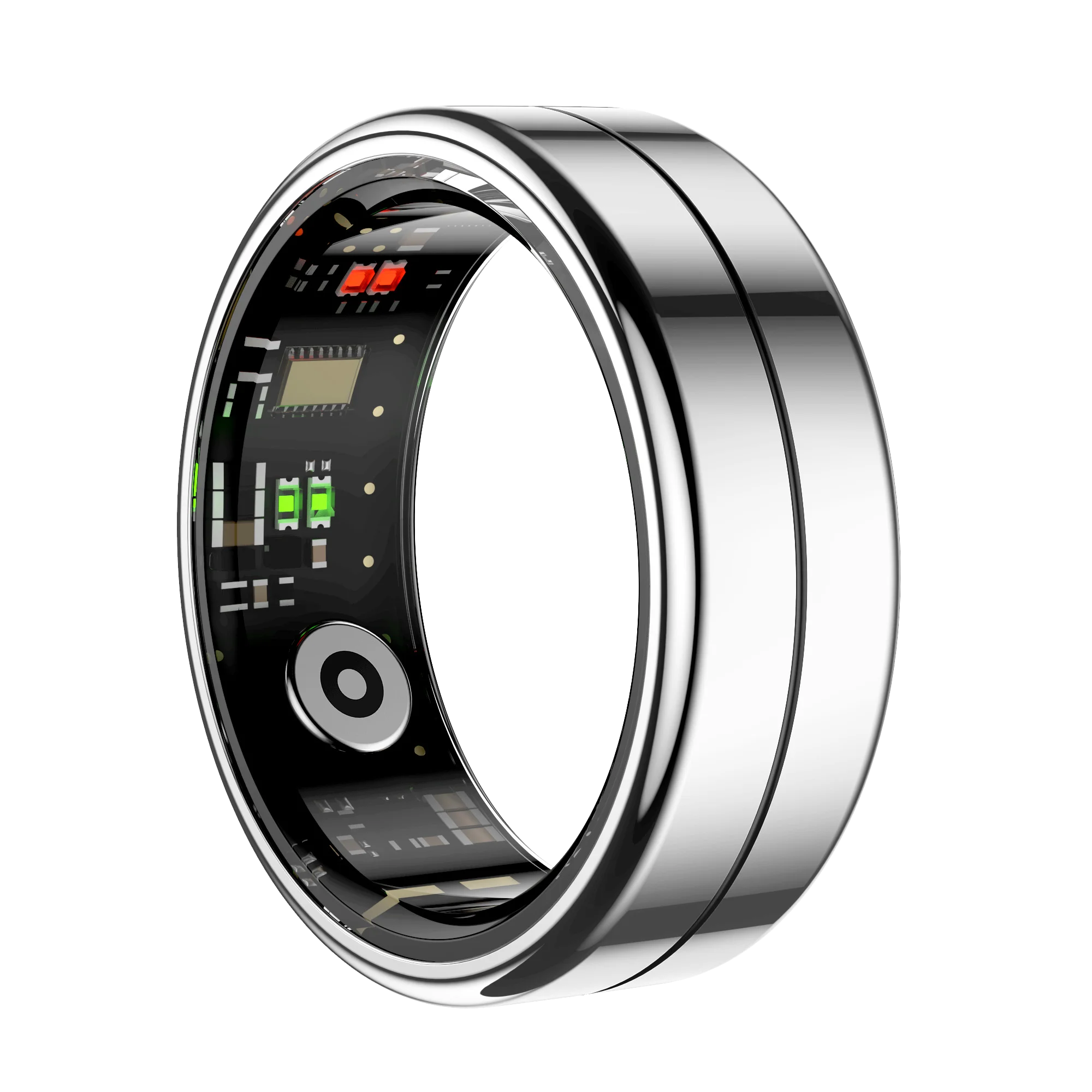 R04 Smart Ring 2025 NEW Men Women Multi Sports Modes Body Temperature HRV Health and Sleep Monitor Stainless Steel Sport Ring