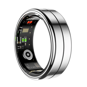 R04 Smart Ring 2025 NEW Men Women Multi Sports Modes Body Temperature HRV Health and Sleep Monitor Stainless Steel Sport Ring