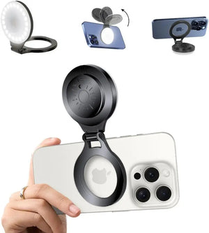 Pocket Magnetic LED Selfie Light For IPhone IPad Mobile Phone Laptop Flash Fill Video Photo Ringlight Photography Lamp