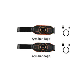 Abs Belt Abdominal Trainer EMS Muscle Stimulation Electric Exerciser Toning Belts For Leg Arm Workout Fitness Home Gym Equiment