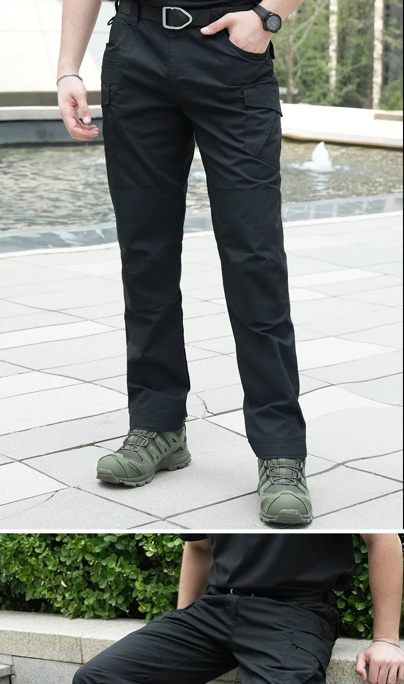 Men Tactical Pants Hiking Cargo Trousers Combat Pants Softair Climbing Pants Wear Resistant Outdoor Paintball Camping Clothes
