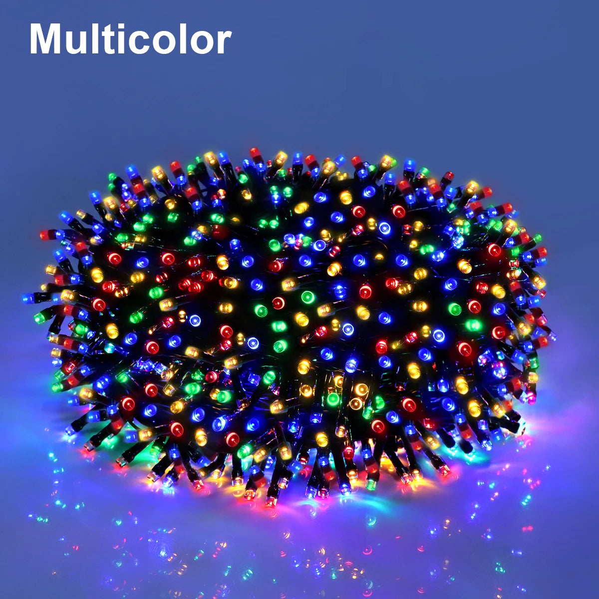 LED String Garland 10M-100M Fairy Lights Christmas Light Waterproof Outdoor Indoor For Tree Street Wedding Party 2024 Decoration