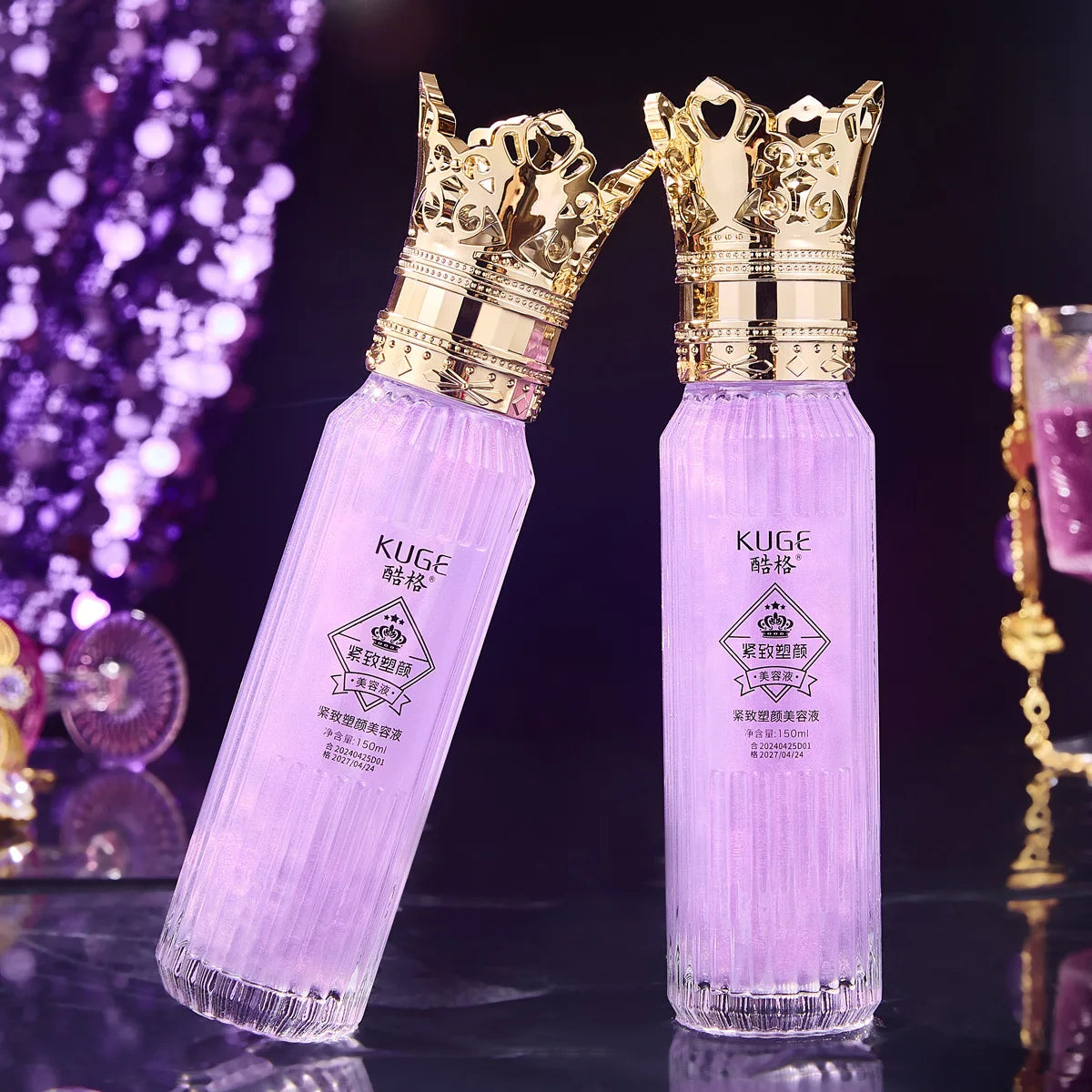 Crown Lady Essence Anti Wrinkle Pearl face Toner Firming Facial Lotion skin care Cosmetics face care Make-up for women 100ml