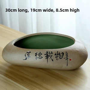Large Size Cerc Tea Waing Basin Simulated Home Living Room Tea Cup Basin Tea House Coarse Cercs Tea Ceremony Accor...