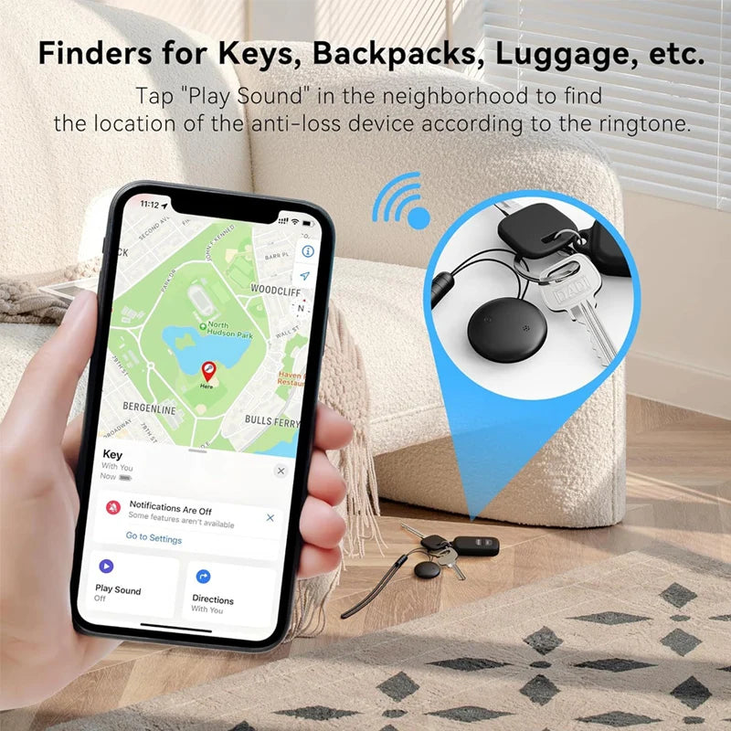 4PCS GPS Tracker Smart Bluetooth Air Tag locator Work with Apple Find My APP Anti Lost Reminder Device Car Key Pet Kid Finder - You Offer
