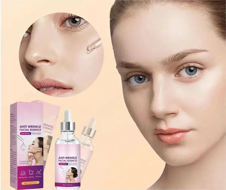 Anti-aging Serum Face Neck Forehead Wrinkles Removal Moisturizing Reduces Fine Lines Lifting Firming Tightens Skin Product
