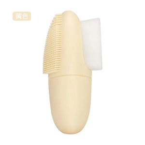Silicone Facial Cleansing Brush Skincare Massage Tool Facial Deep Pore Skin Care Scrub Cleanser Double Sided Face Wash Brushes