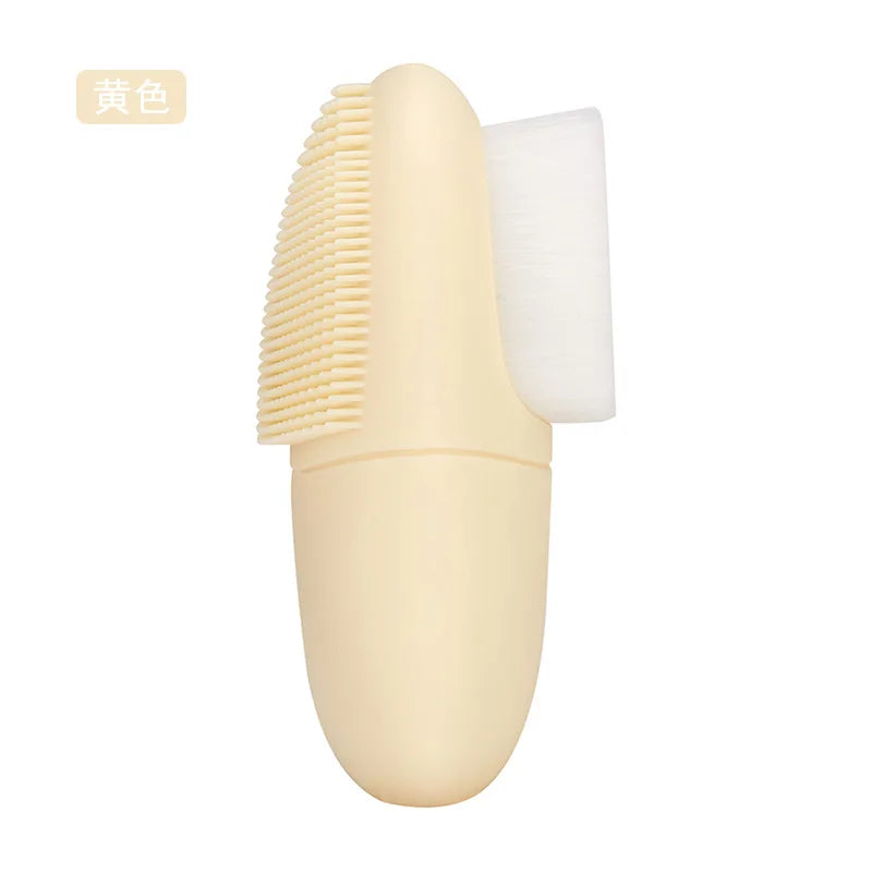 Silicone Facial Cleansing Brush Skincare Massage Tool Facial Deep Pore Skin Care Scrub Cleanser Double Sided Face Wash Brushes