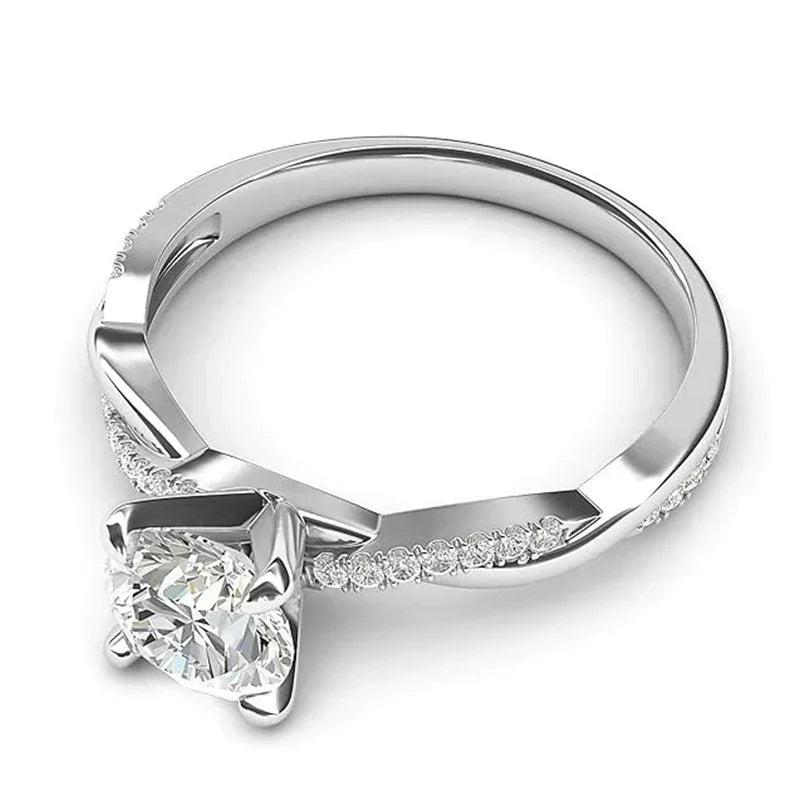 CHAOSHI High End 925 Sterling Silver Thin Rings New Trendy Luxury Temperament Women Fine Jewelry Anniversary Finger Accessories - You Offer