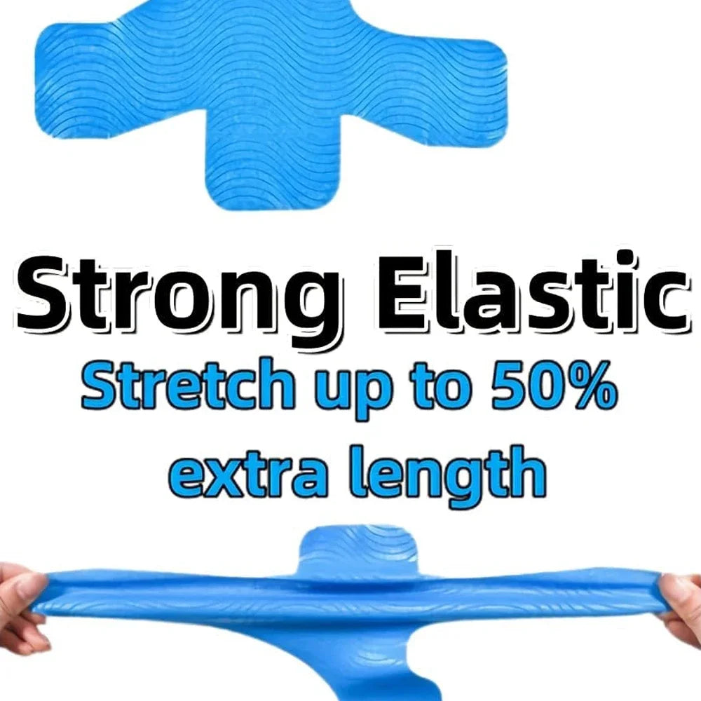 10Pcs Kinesiology Tape for Knees & Ankle, Kinesiology Tape Precut Elastic Kinesiology Athletic Tape for Knee Support and Muscle