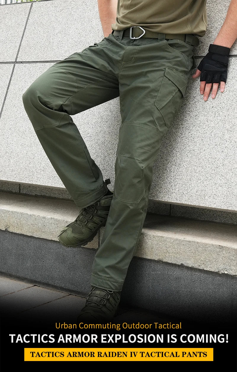 Men Tactical Pants Hiking Cargo Trousers Combat Pants Softair Climbing Pants Wear Resistant Outdoor Paintball Camping Clothes
