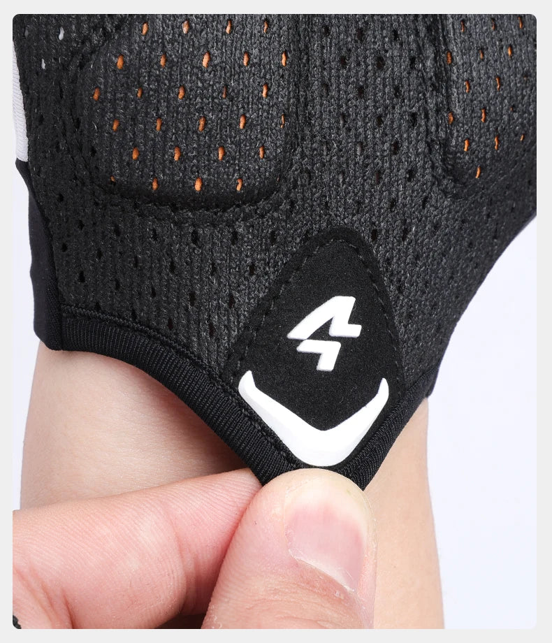 Lameda Bicycle Gloves Half Finger High Elasticity Men's Cycling Gloves Anti-slip Summer Gloves Shock-absorbing Bike Accessories