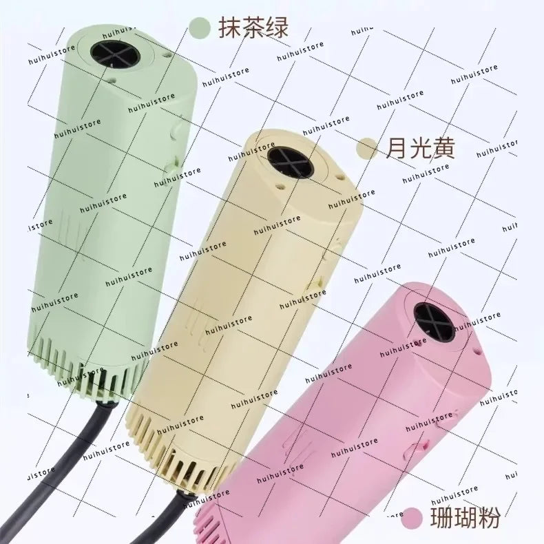 Professional Pet Hair Dryer - Neck Hanging Hair Dryer for Neck Pet Drying Efficient Hair Dryer High-Power Compressor Mini Silent