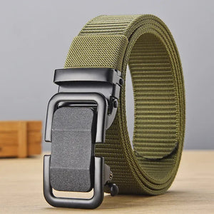 Xiaomi Toothless Automatic Buckle Nylon Belt Men Outdoor Waist Canvas Belts Leisure Breathable Canvas Belt Casual Tactical Belt