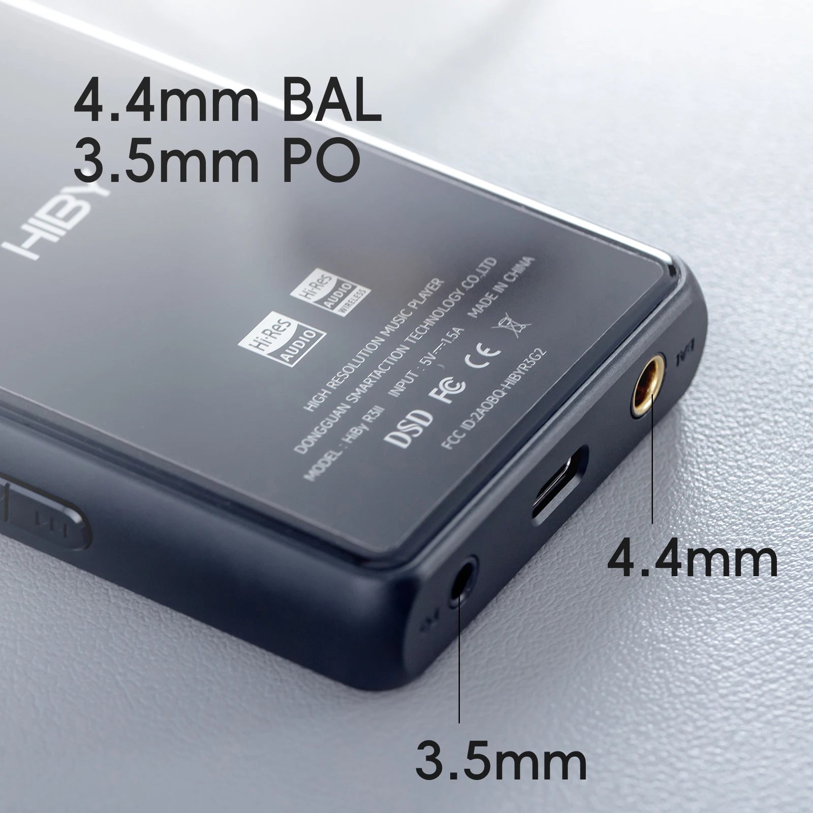 HiBy R3 II 2025 / R3 Gen 2 Music Player Bluetooth 5.1 WiFi MQA16X DSD256 Web Radio USB Audio Dongle DAC X1600E ES9219C 3.2‘’