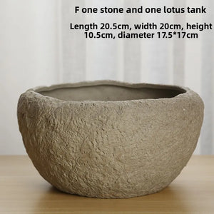 Large Size Cerc Tea Waing Basin Simulated Home Living Room Tea Cup Basin Tea House Coarse Cercs Tea Ceremony Accor...