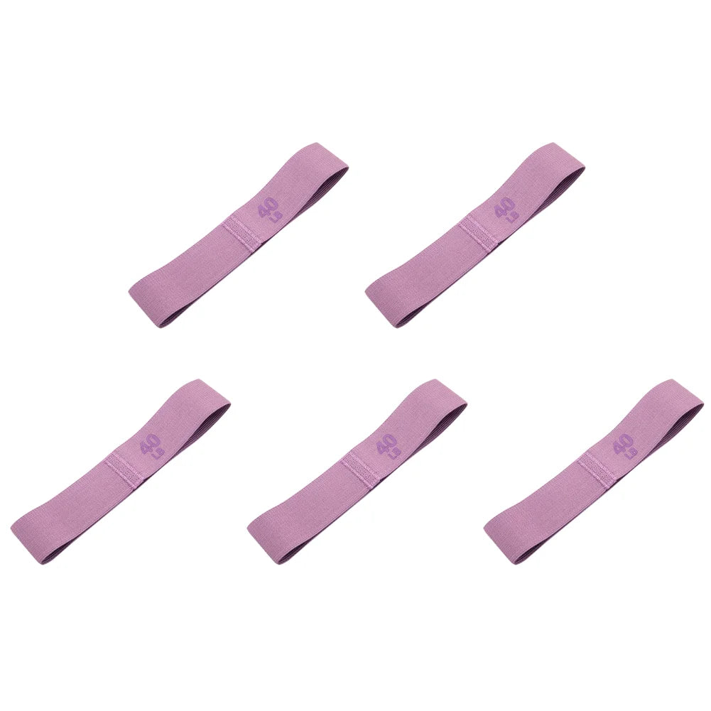 5-1pcs Elastic Workout Bands Anti-Slip Stretch Fitness Strips Portable Glute Thigh Elastic Bands Home Rubber Bands Gym Accessory - You Offer