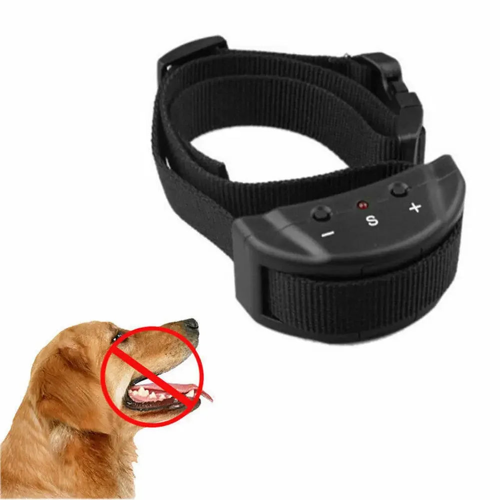 Electric Dog Anti Bark Trainer, Pet Stop Barking Training, Adjustable Collar, Remote Control, 300m, No Battery