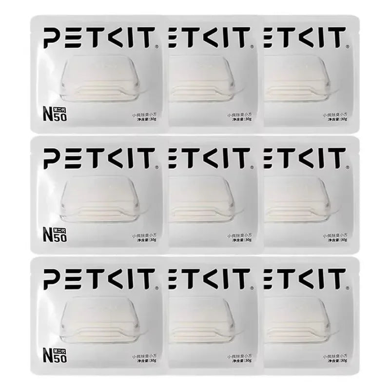 Origin PETKIT N50 Second Deodorant Cube Generation PURA MAX Cat Litter Box Automatic Pet Supplies Cats Puramax2 Parts Deodorizer