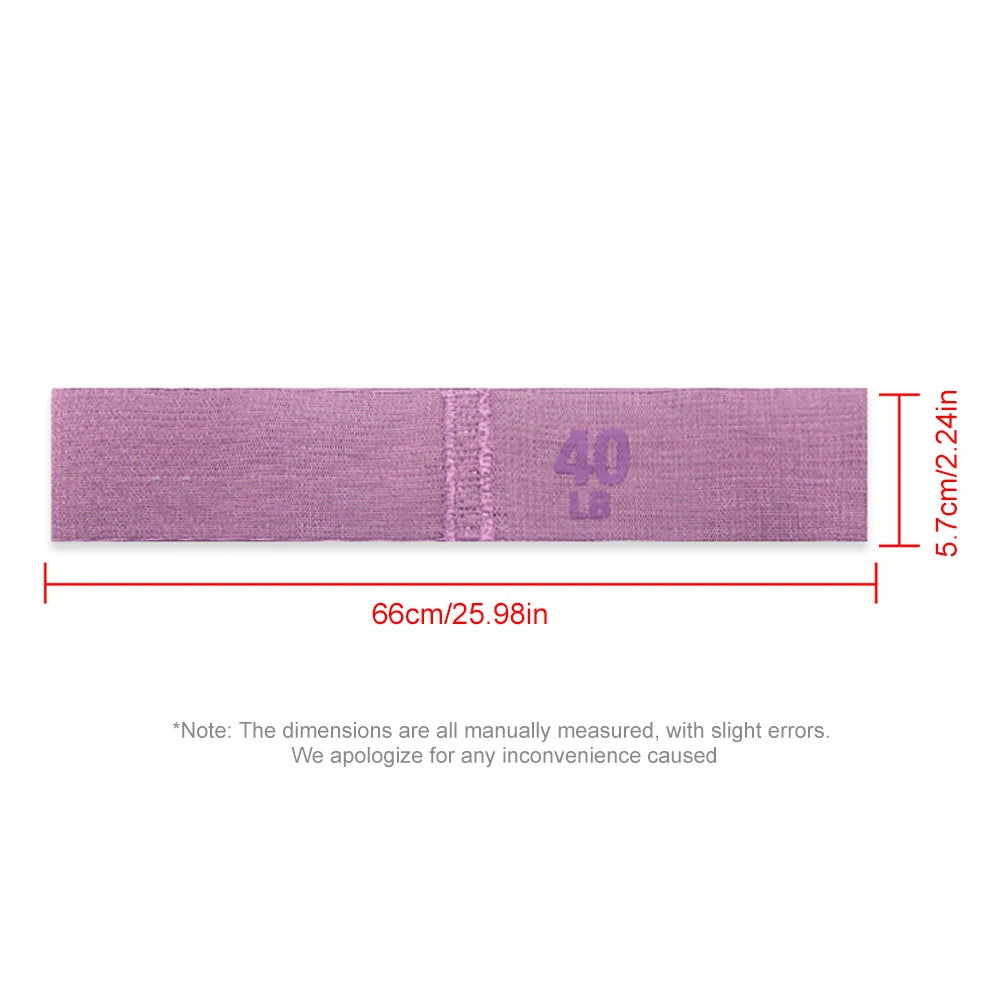 5-1pcs Elastic Workout Bands Anti-Slip Stretch Fitness Strips Portable Glute Thigh Elastic Bands Home Rubber Bands Gym Accessory - You Offer