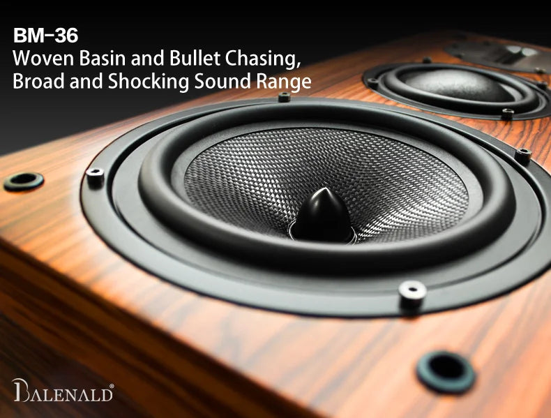 BM36speaker High fidelity hifi speaker audiophile grade passive bookshelf speaker
