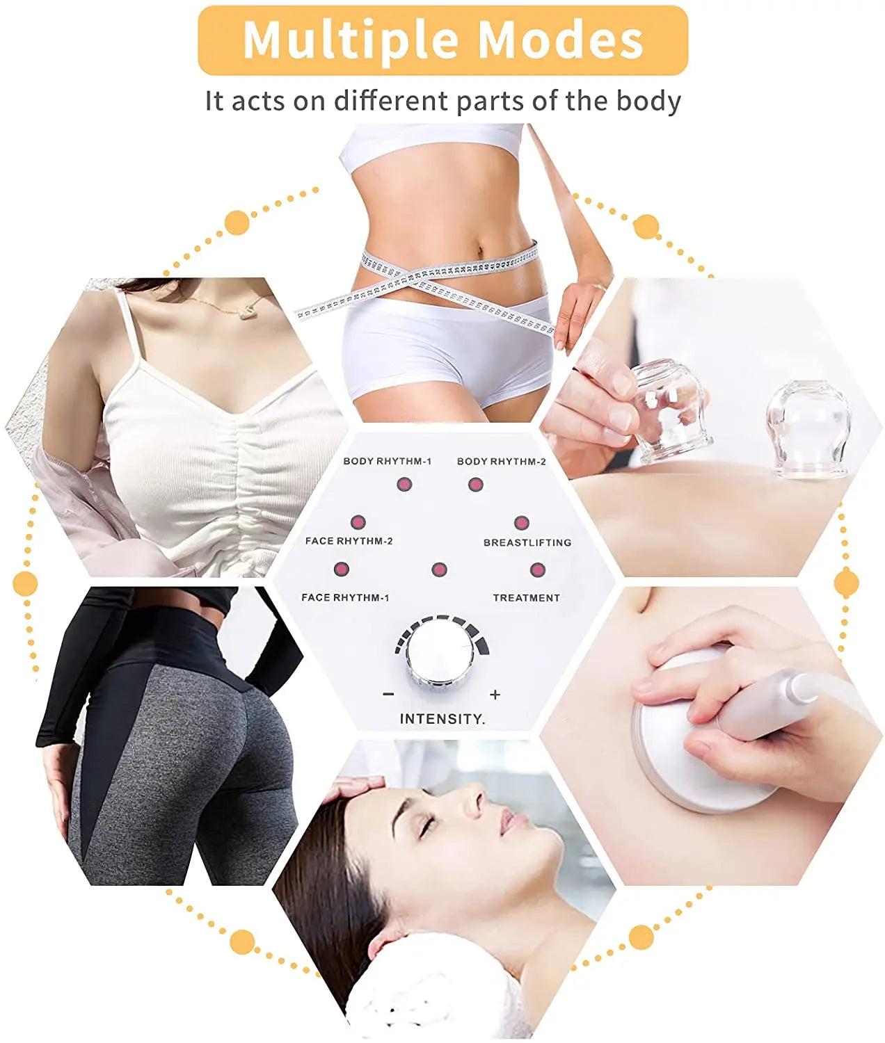 Breast Enlargement Instrument Lifting Vacuum Therapy Cellulite Cupping Scrapping Skin Tightening Butt Machine For Body Shaping