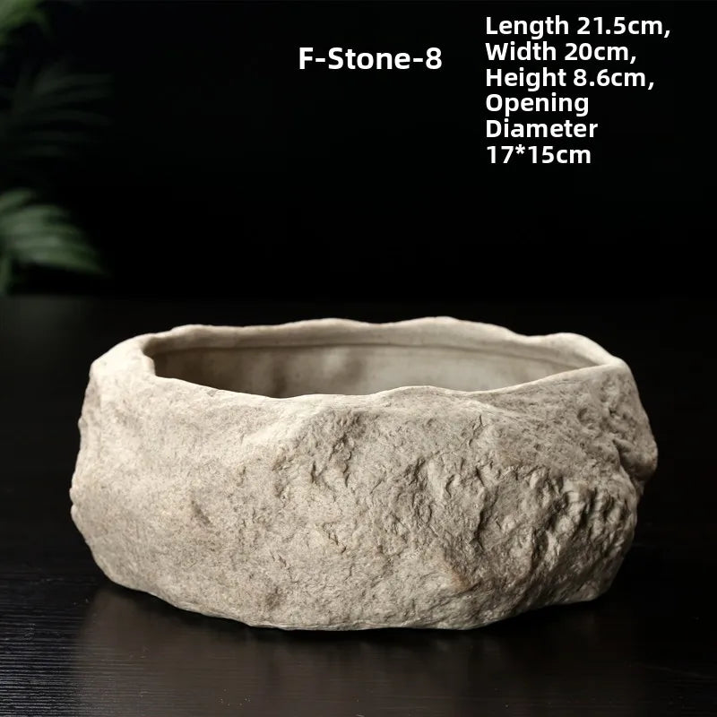 Large Size Cerc Tea Waing Basin Simulated Home Living Room Tea Cup Basin Tea House Coarse Cercs Tea Ceremony Accor...
