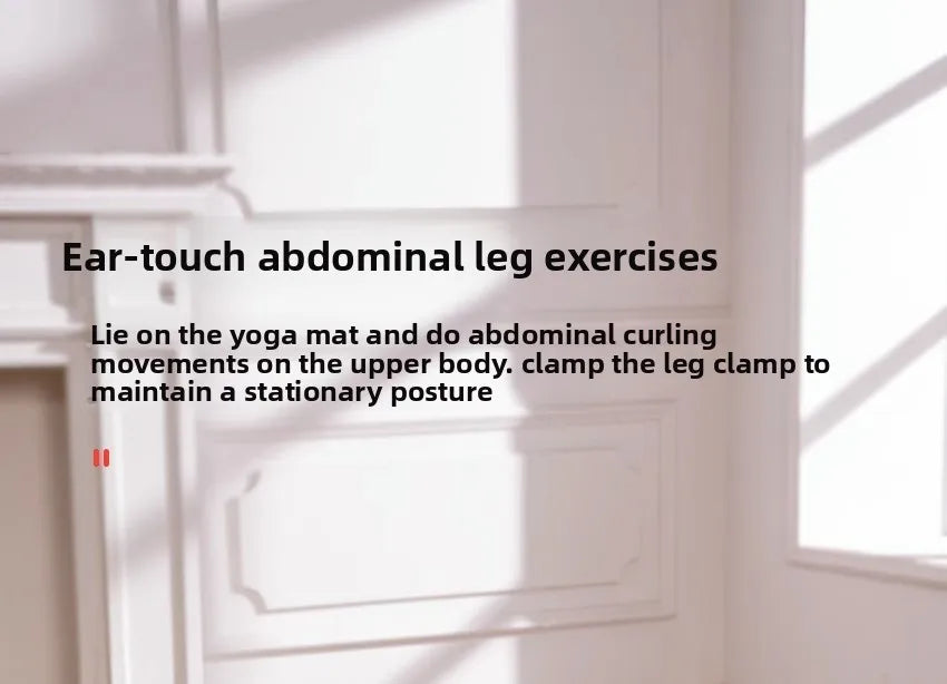 PC muscle trainer, leg clamp, pelvic floor muscle trainer, anal sphincter lifting, inner thigh muscles, female Kegel exercise