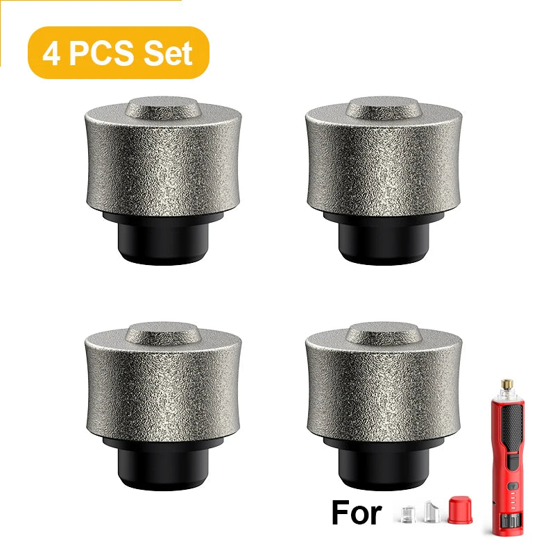 ROJECO Stainless Steel Pet Dog Nail Grinder Head For Cyclone Rechargeable Electric Cat Pet Nail Clipper