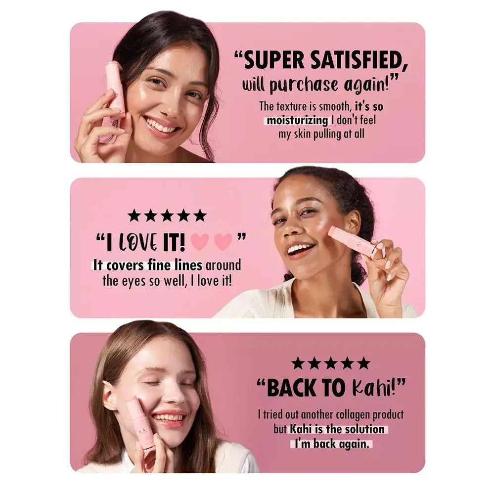 KAHI Moisturizing Stick Wrinkle Bounce Multi Balm for Face Daily Improving Wrinkle Universal Cream Korean Skin Care