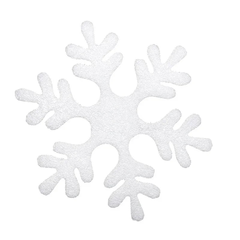 Christmas Decoration Foam Snowflake Christmas Tree Hanging Garland Hanging Decoration Gift 2024 New Christmas Supplies