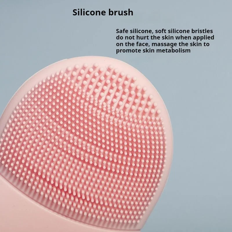 Silicone Facial Cleansing Brush Skincare Massage Tool Facial Deep Pore Skin Care Scrub Cleanser Double Sided Face Wash Brushes