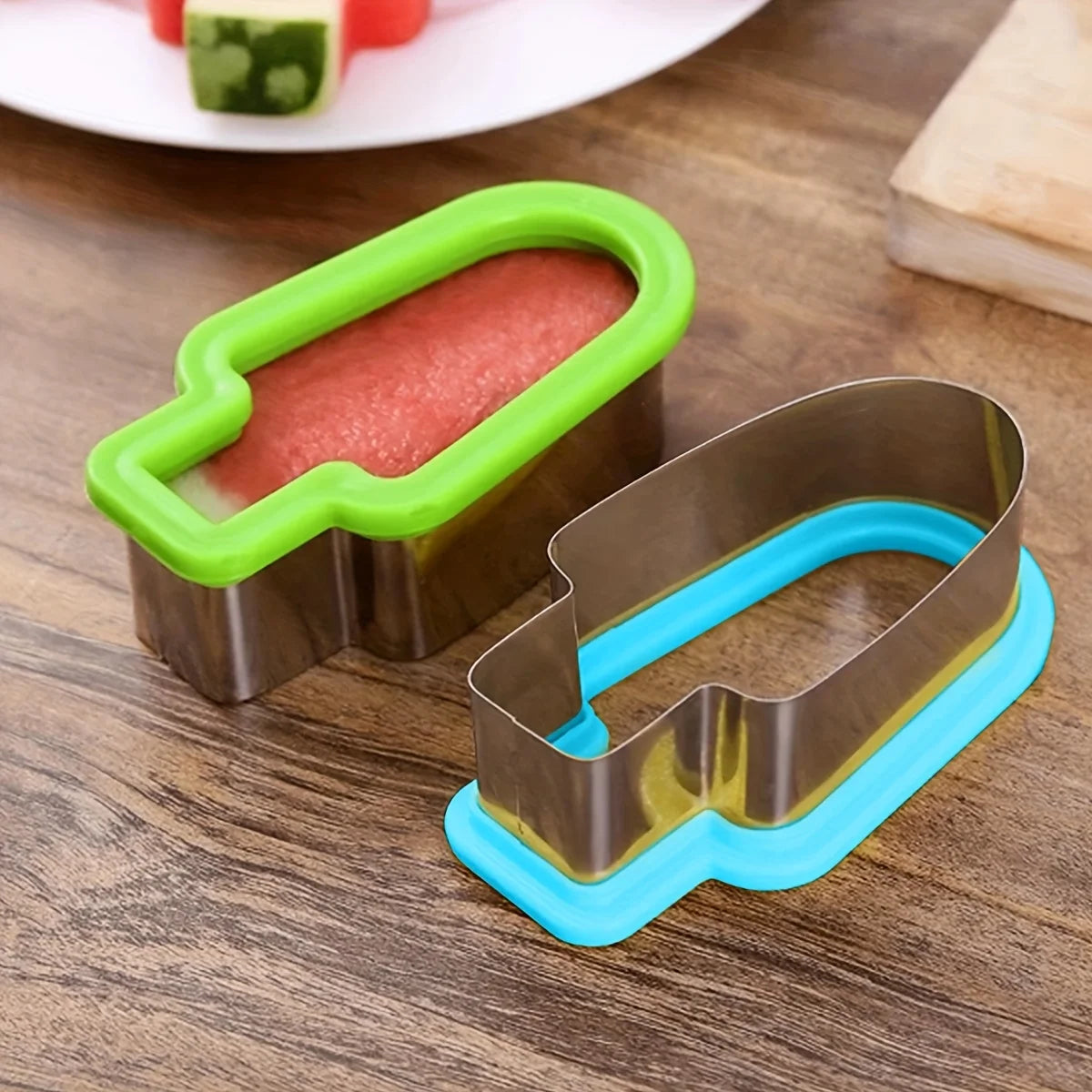 1pc Stainless Steel Watermelon Slicer & Popsicle Mold – Fun and Easy Fruit Cutter for Youngsters,Perfect for Summer Snacks - You Offer