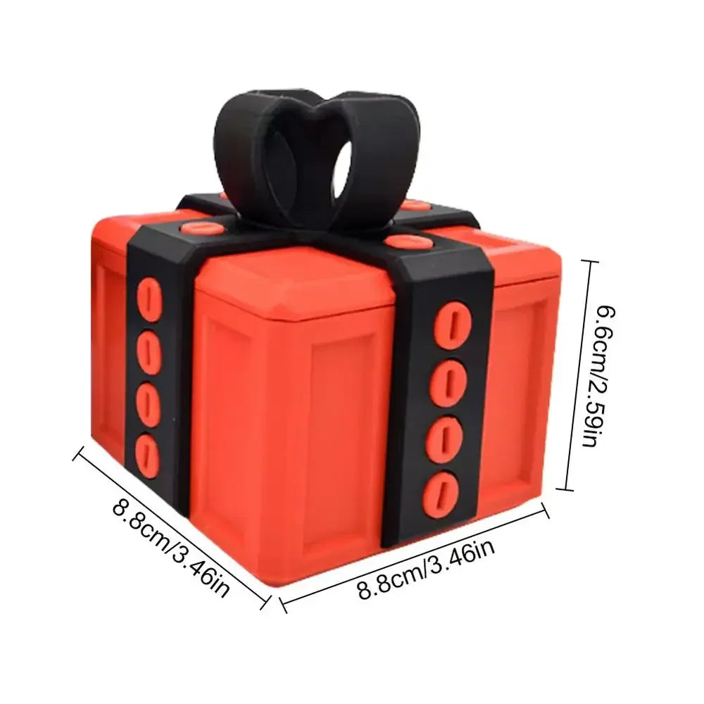 Annoying Gift Box with Screws Large Annoying Gift Boxes Prank Screw Box 3D Printed Figurines & Miniatures Card Container Gift
