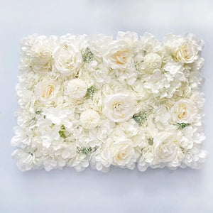 Pink Silk Rose Flower Wall Panels Artificial Flower for Wedding Decoration Baby Show Party Home Bedroom Backdrop Decor - You Offer