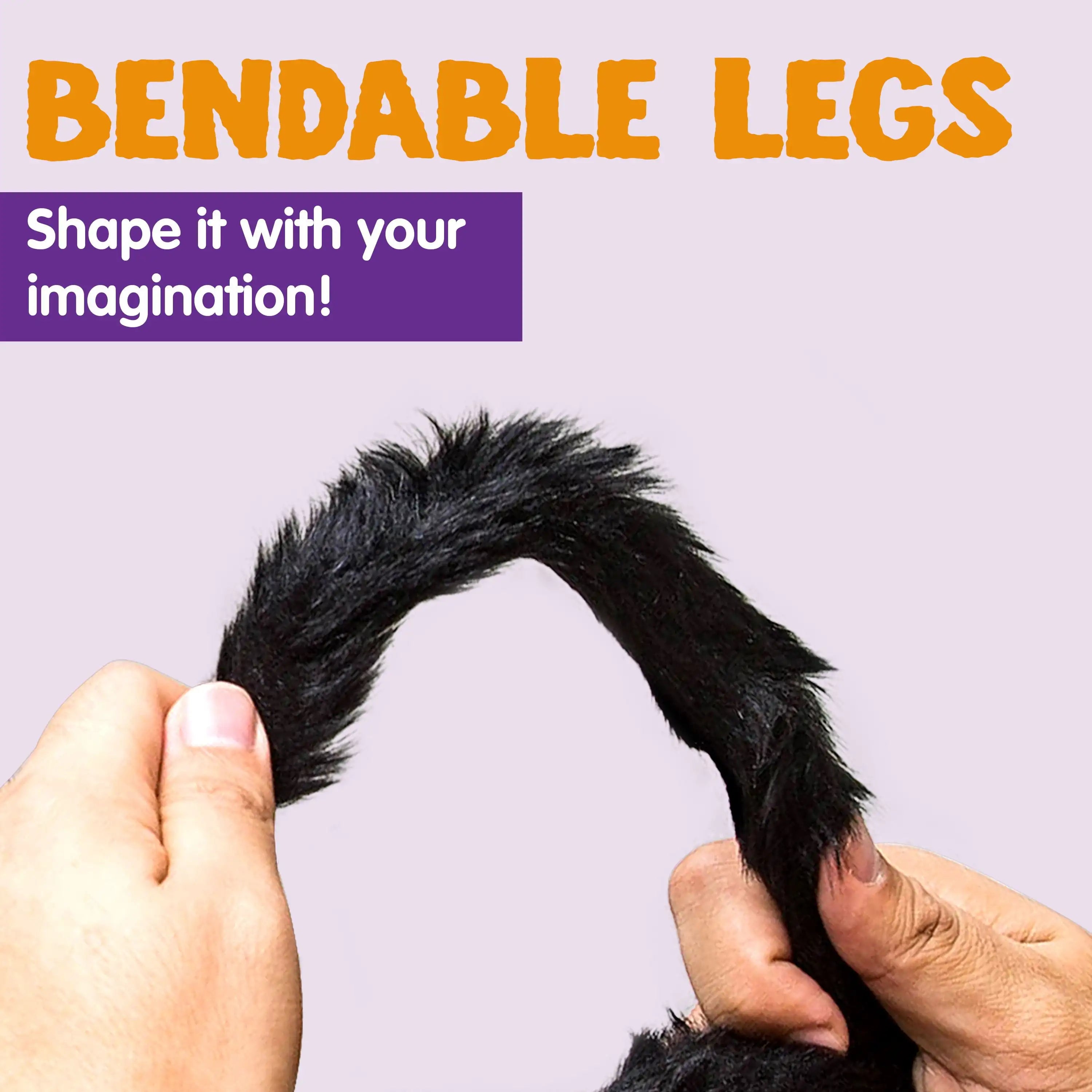 Joyfy 5 ft Light Up Giant Spider Halloween Decorations Scary Spider Halloween Outdoor Party Decorations Props Halloween Yard