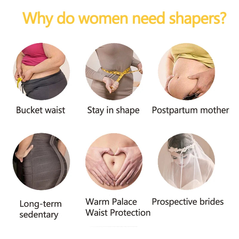 Lilvigor Slimming Waist Trainer Belt Shapewear Women Belly Cincher Body Shaper Fat Compression Strap Girdles Firm Hook Corset - You Offer