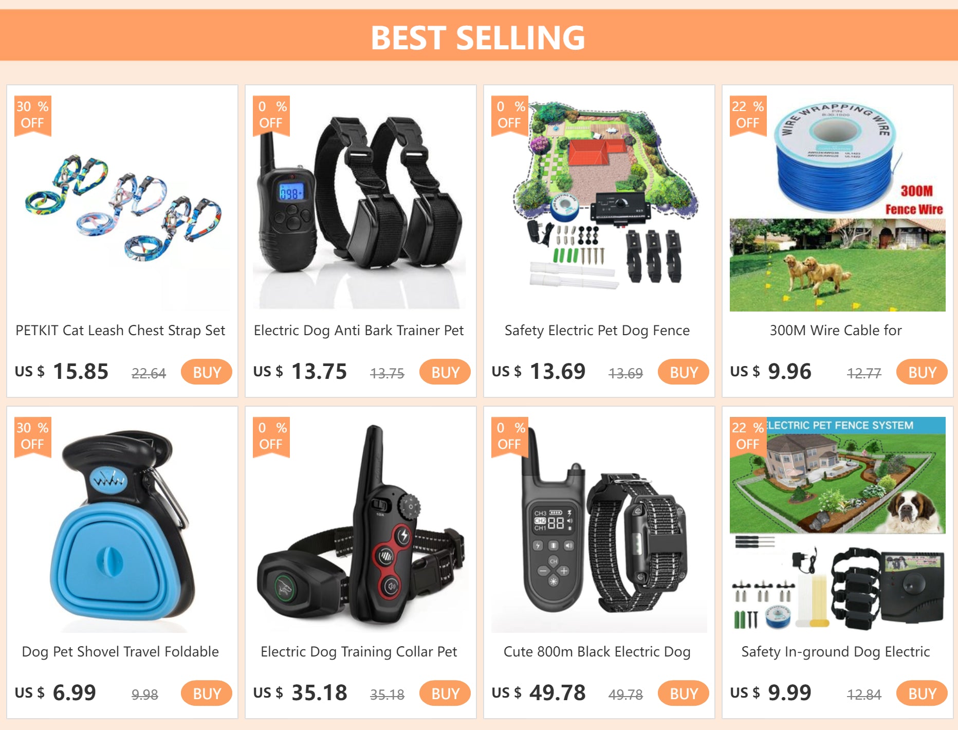Electric Dog Anti Bark Trainer, Pet Stop Barking Training, Adjustable Collar, Remote Control, 300m, No Battery